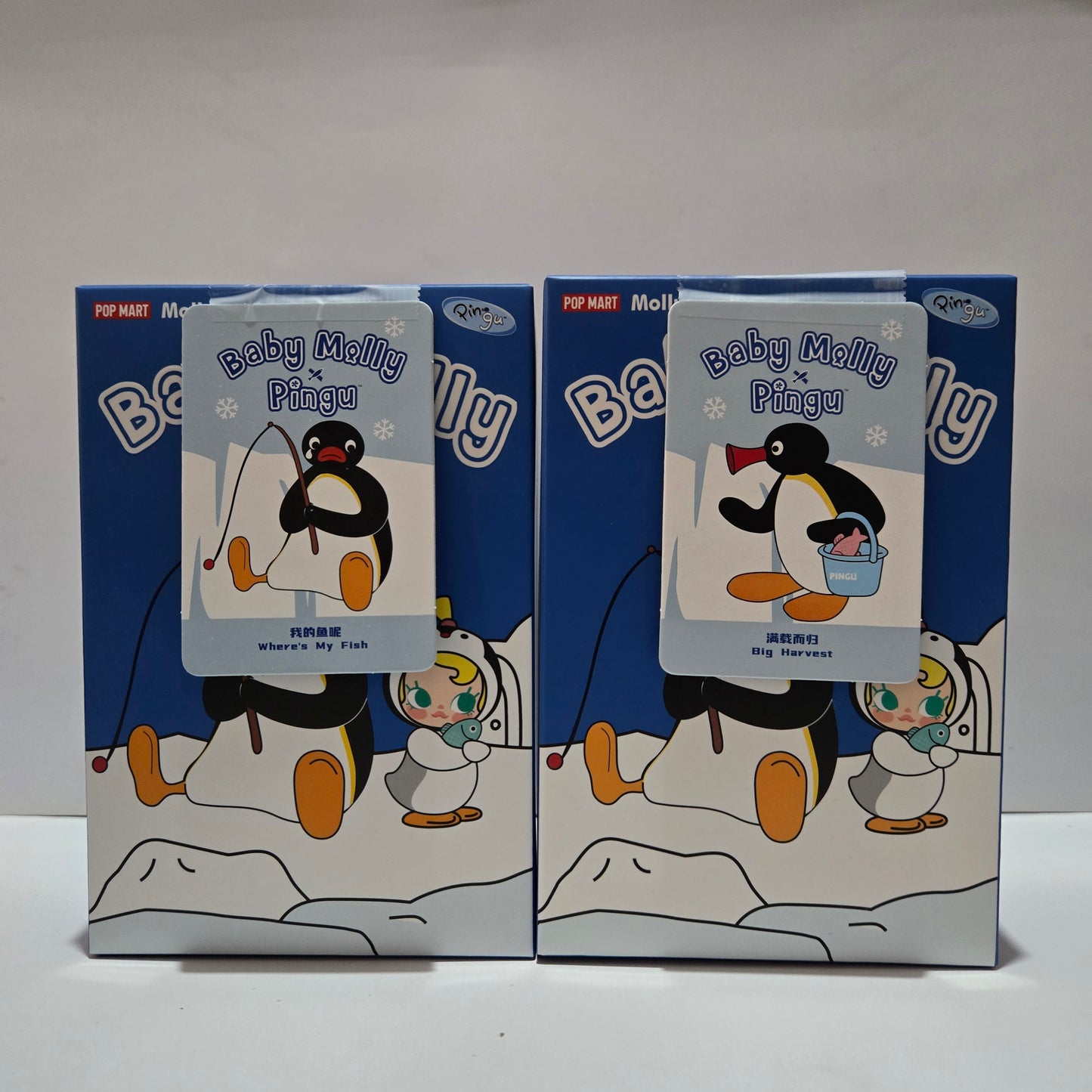 On Hand Baby Molly X Pingu Plush Pendant