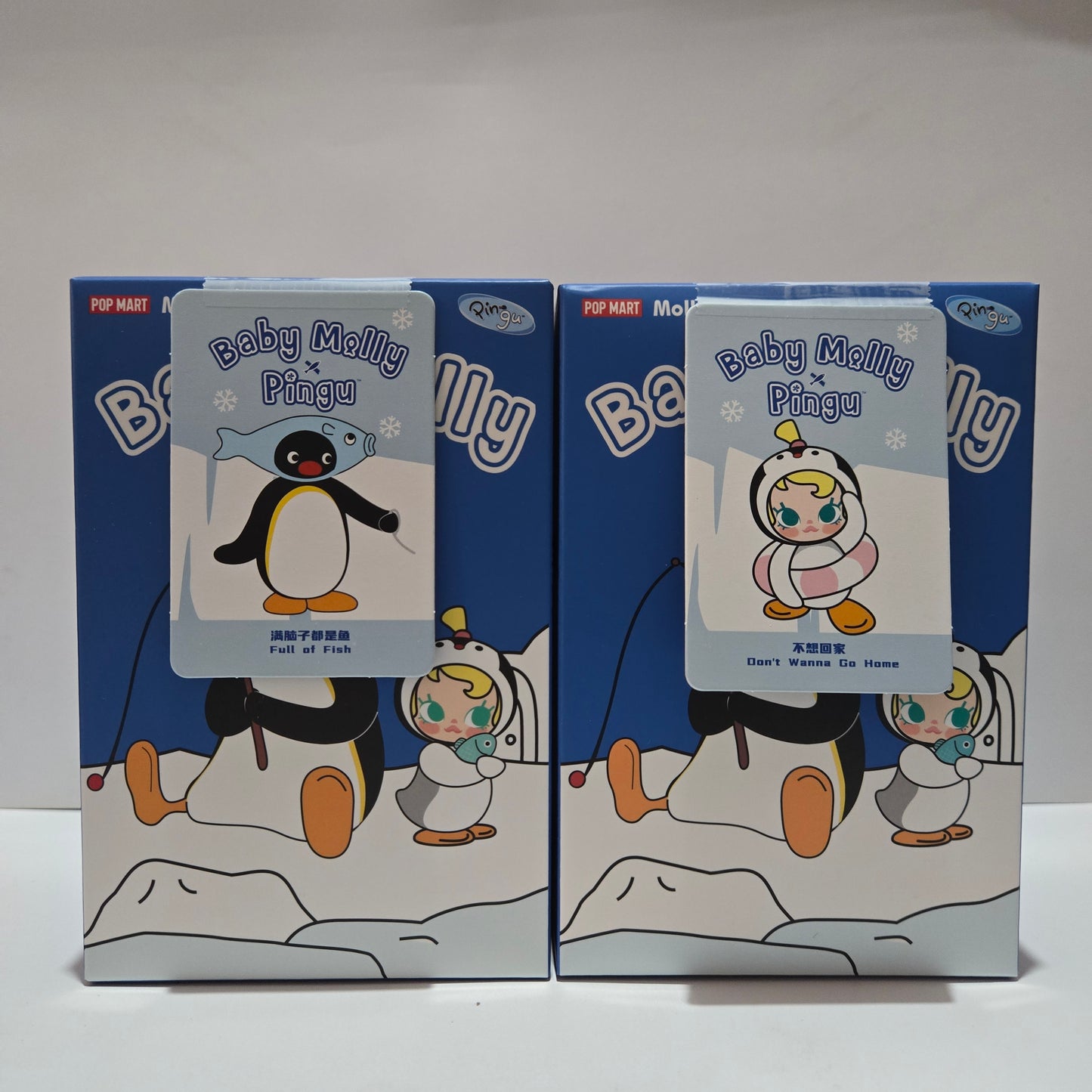 On Hand Baby Molly X Pingu Plush Pendant