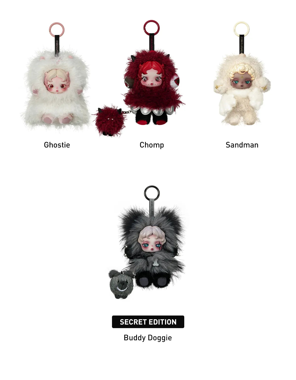 ON HAND SkullPanda You Found Me Plush Pendant