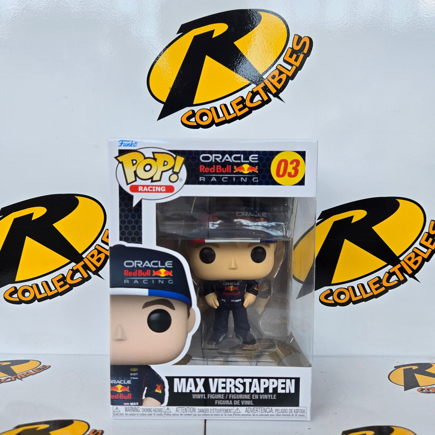 ON HAND Max Verstappen Funko Pop!