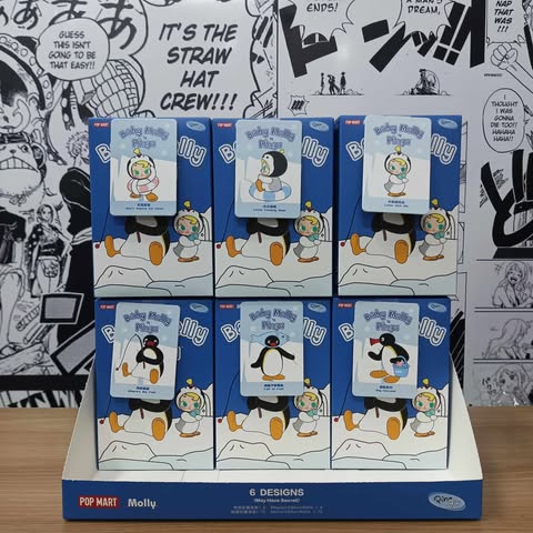 On Hand Baby Molly X Pingu Plush Pendant