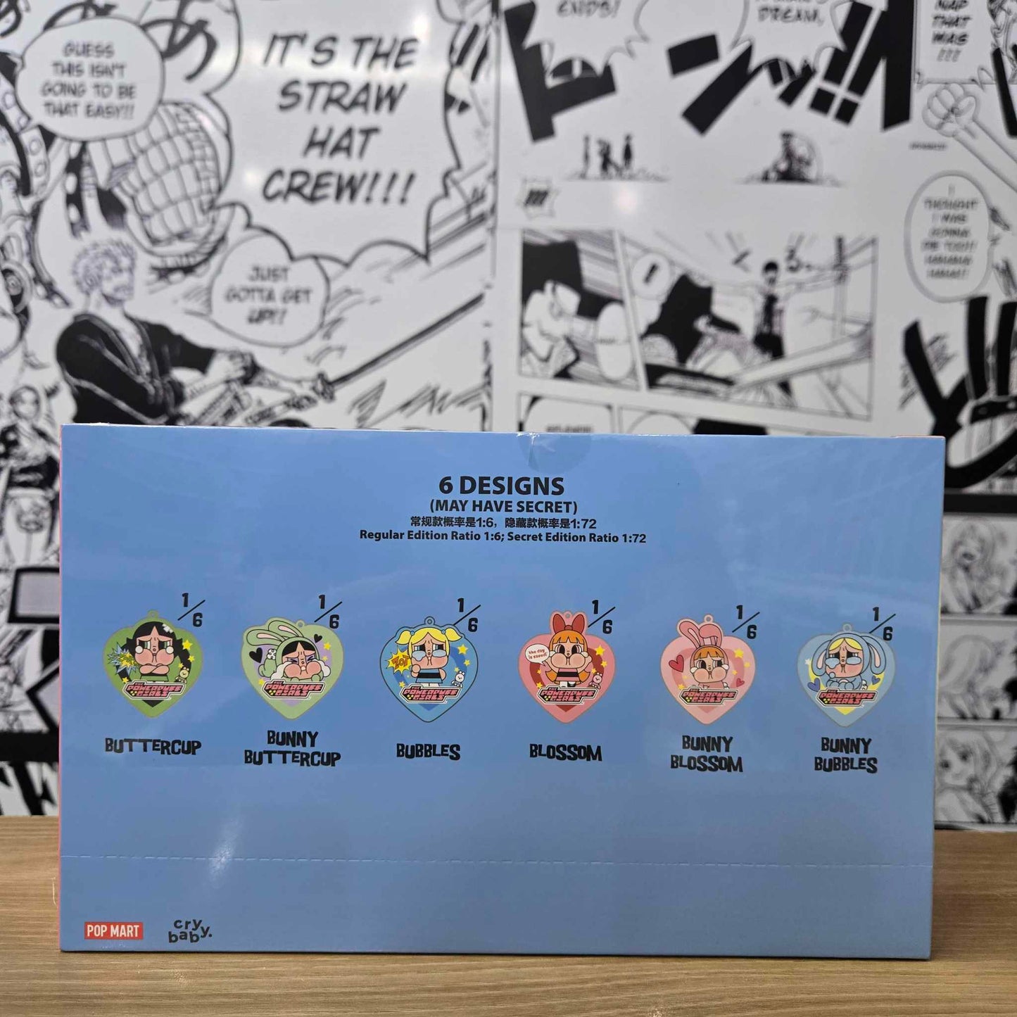 On Hand CryBaby PowerPuff Girls Card Holder Pendant