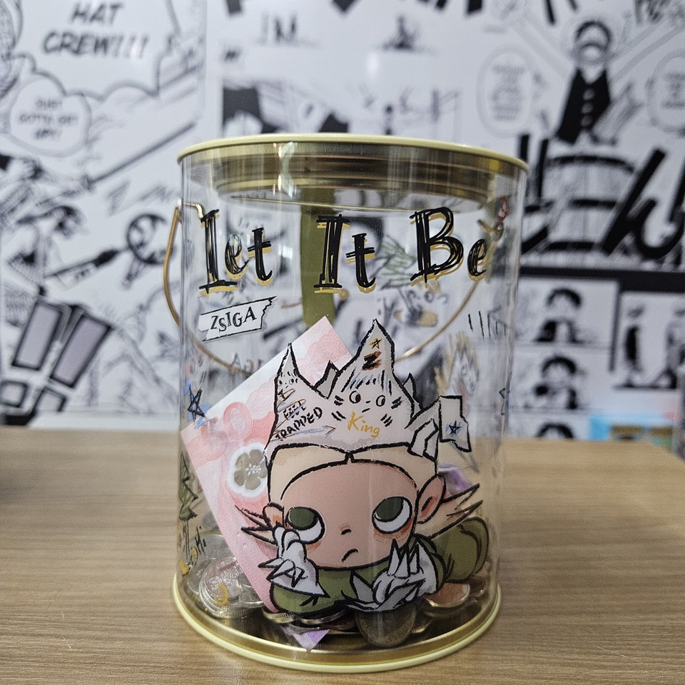 On Hand Pop Mart Zsiga Let it be Series Storage Jar