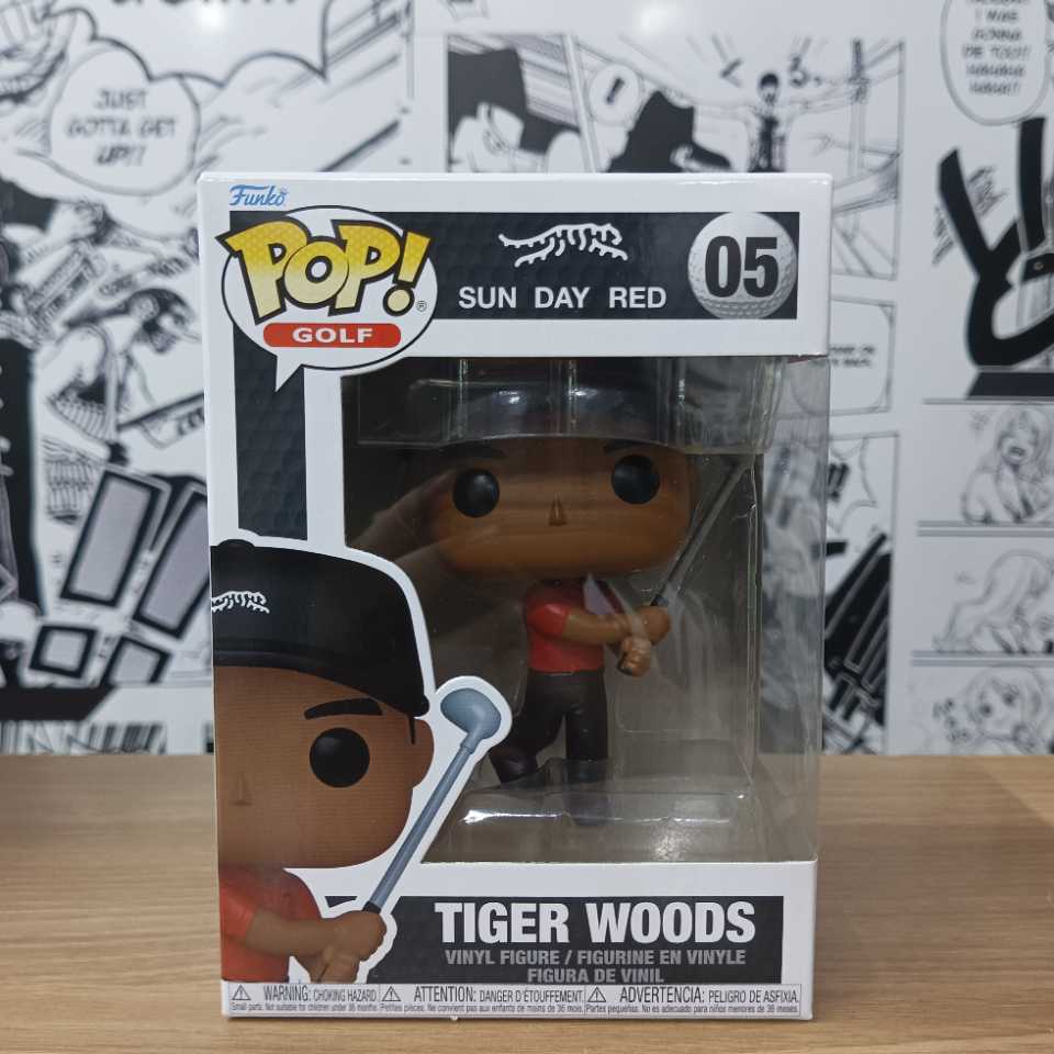 On Hand Funko Pop! Sun Day Red Tiger Woods