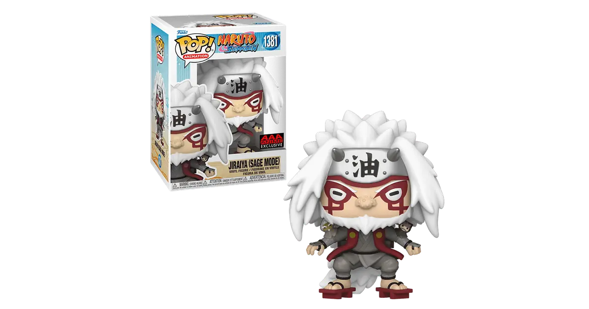 On Hand Jiraiya AAA Exclusive Funko Pop!