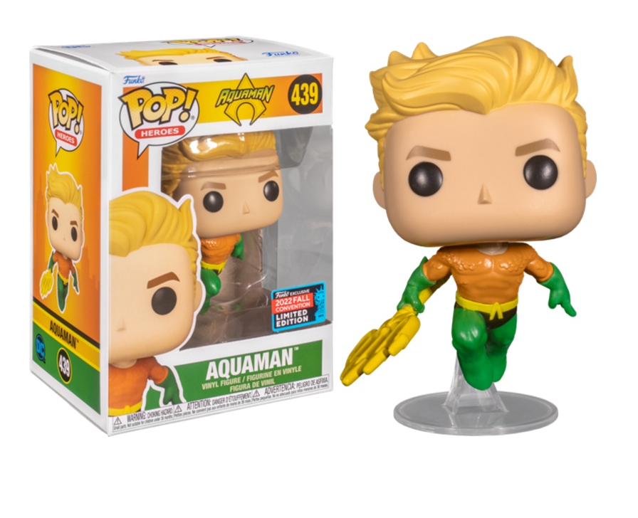 On Hand Aquaman Fall Convention Exclusive 2022 Funko Pop!