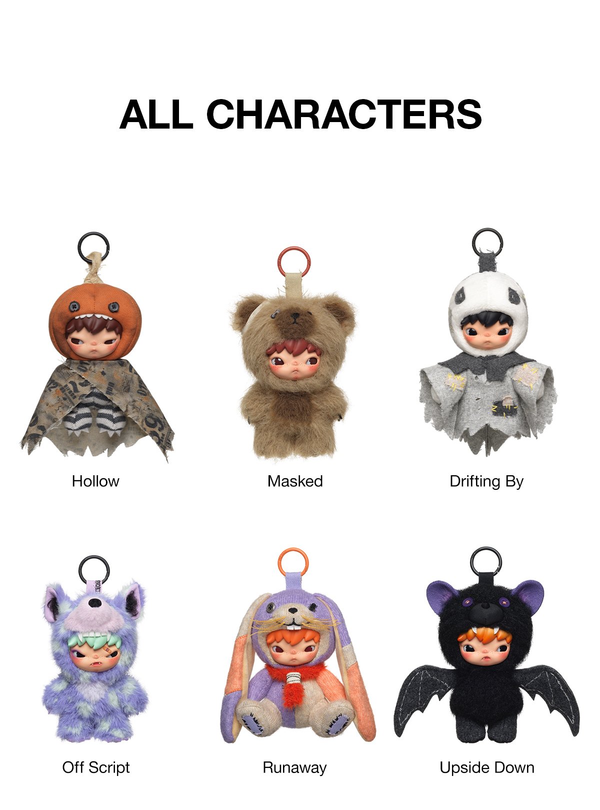 PRE ORDER Hirono After Dark Plush Pendant