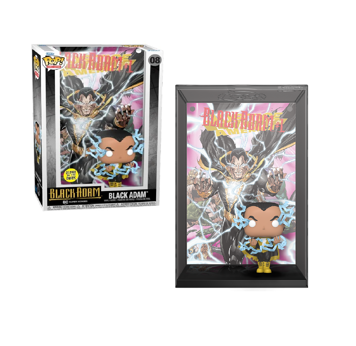 On Hand Black Adam GITD Funko Pop! Album