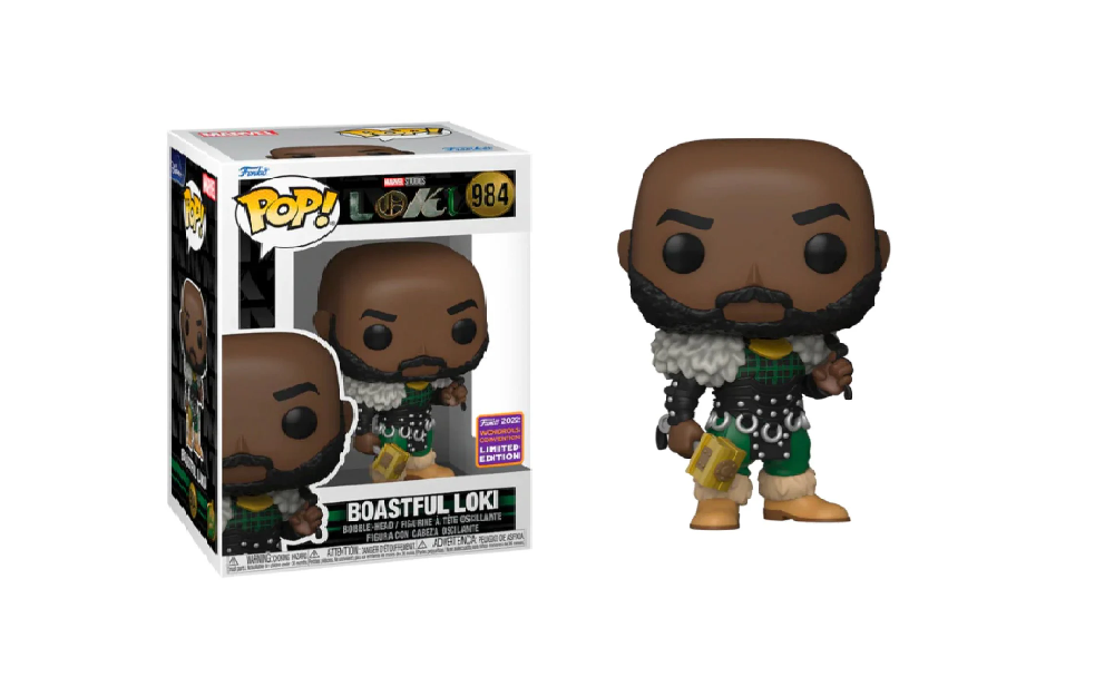 On Hand Boastful Loki Winter Convention Exclusive 2022 Funko Pop!