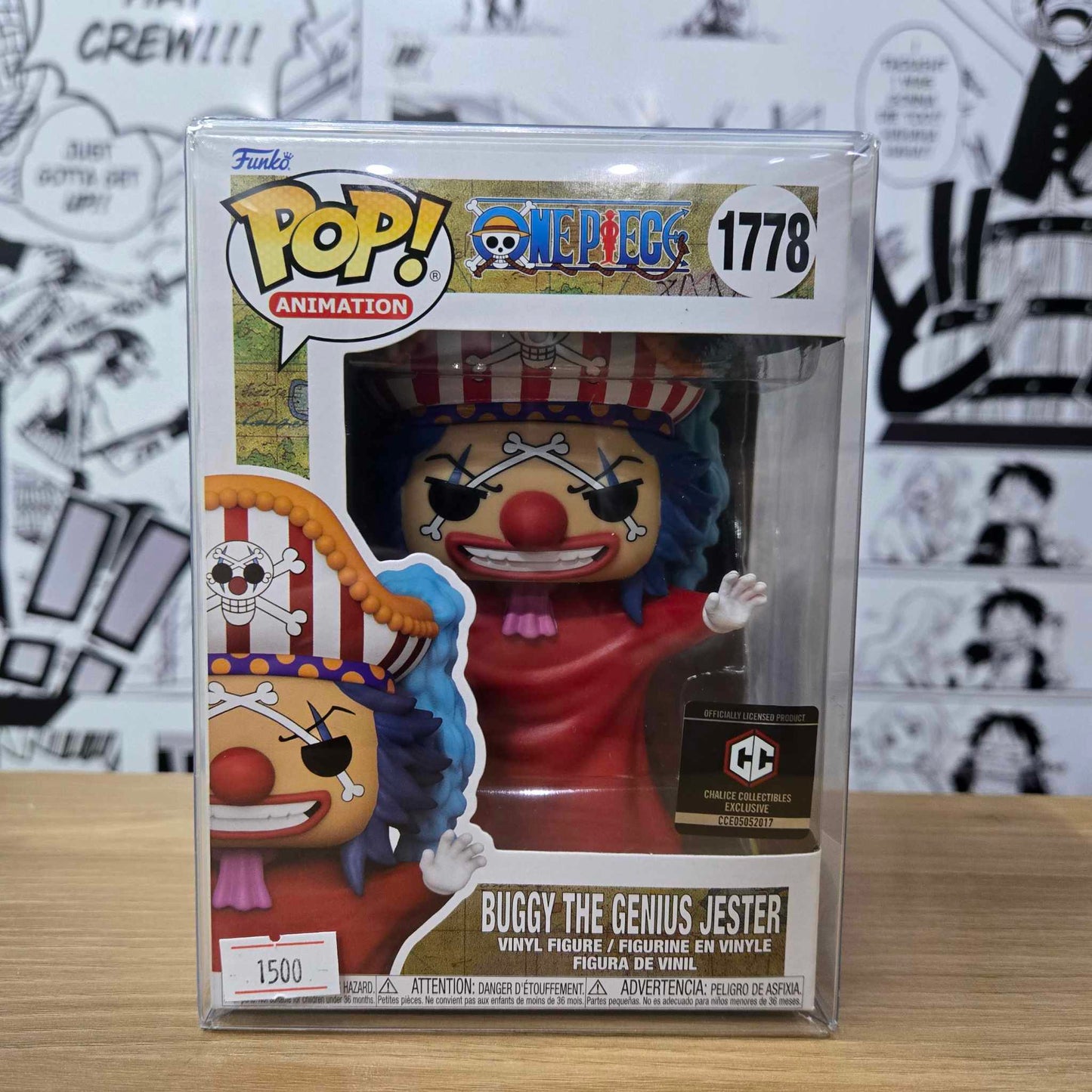 On Hand Buggy The Genius Jester Chalice Exclusive Funko Pop!