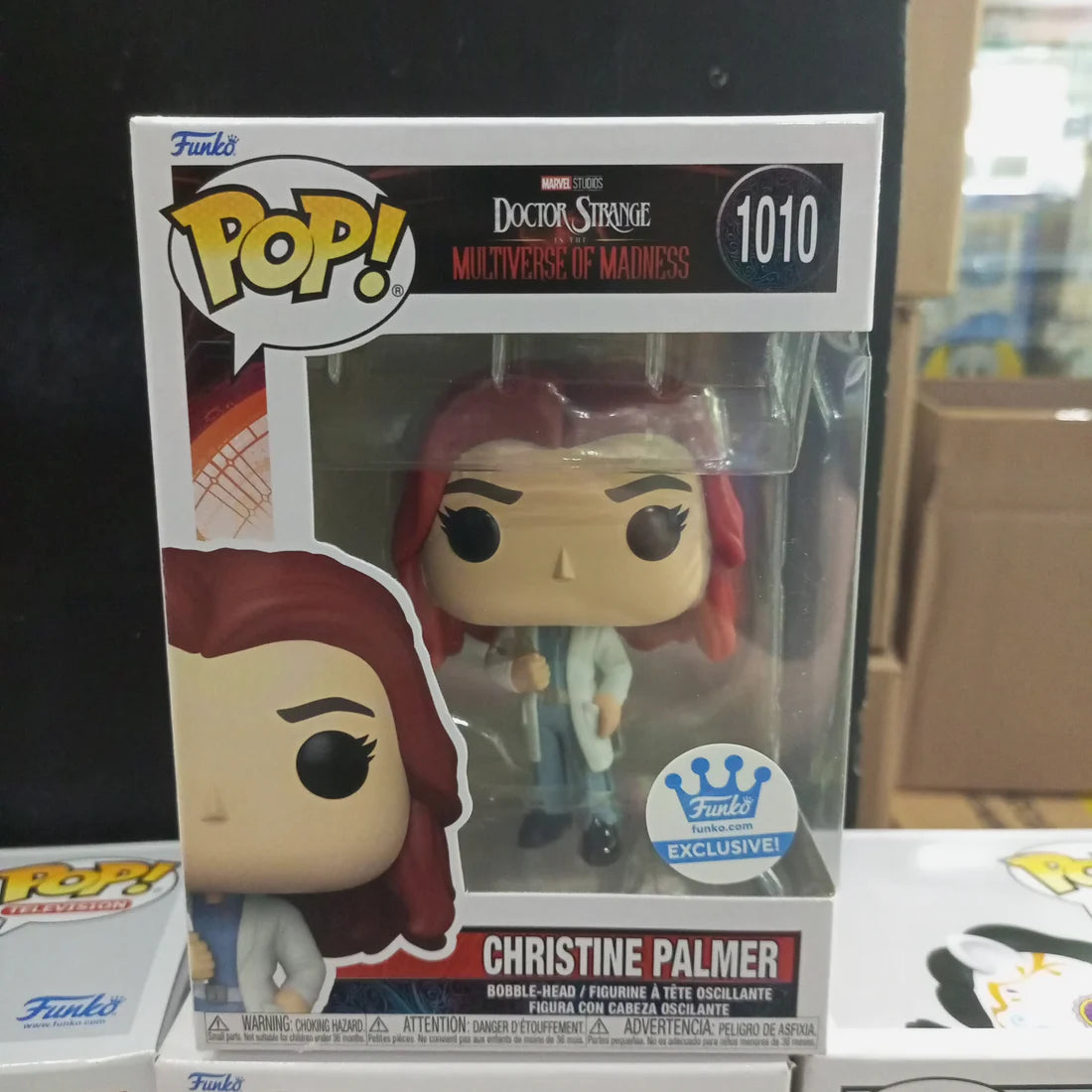 On Hand Christine Palmer Exclusive Funko Pop!