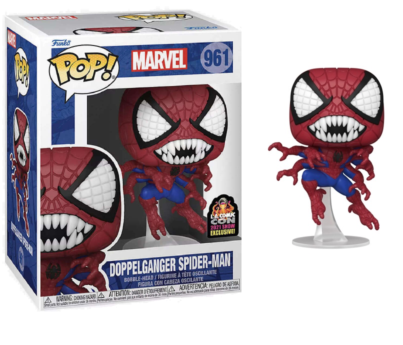 On Hand Doppelganger Spider-man L.A. COMICON 2021 Exclusive Funko Pop!