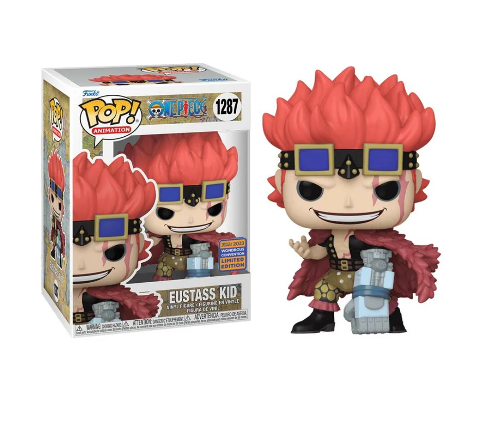 On Hand Eustass Kid Winter Convention Exlusive 2023 Funko Pop!