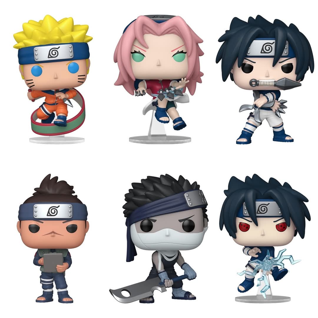 PRE ORDER Naruto Shippuden wave 2025 Funko Pop! (SRP 700)