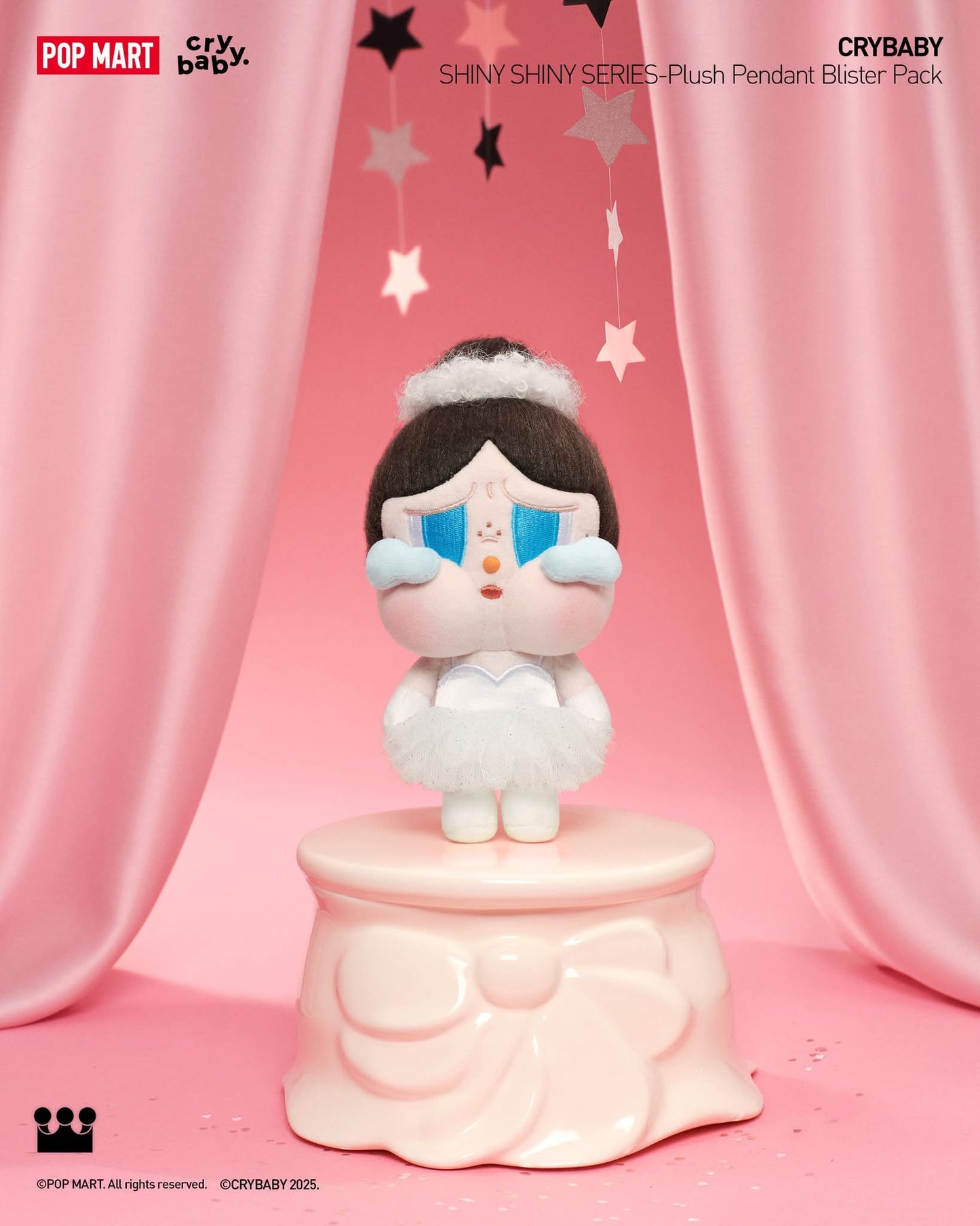 ON HAND Crybaby Shiny Shiny Plush Pendant