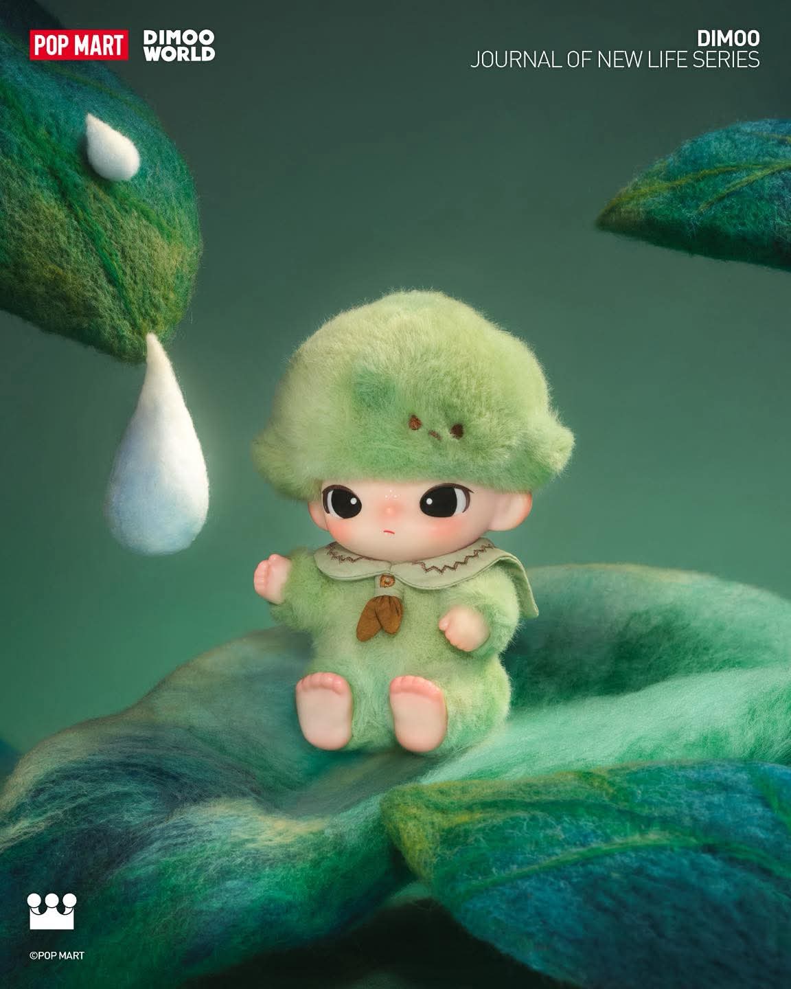ON HAND Dimoo Journal of New Life Plush Pendant