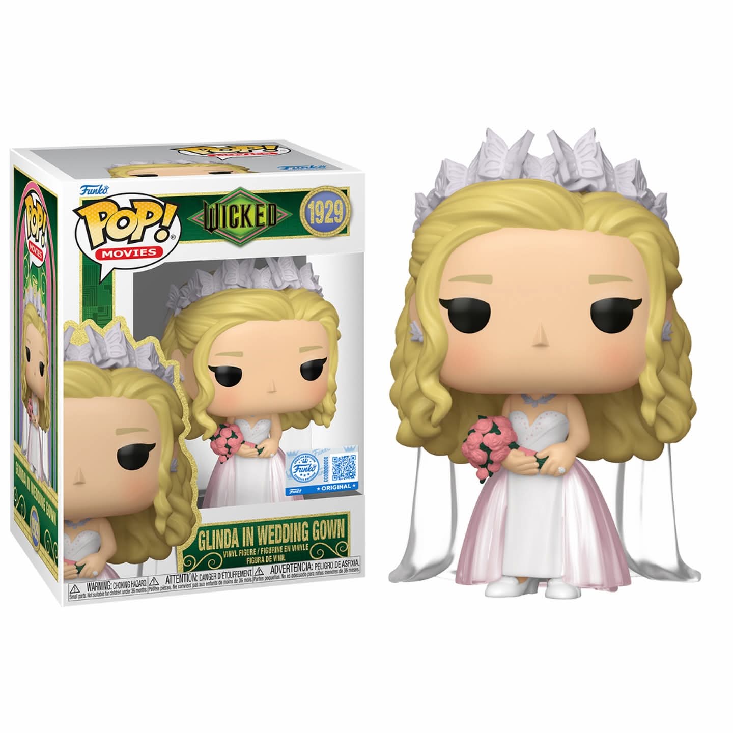 PRE ORDER Wicked Glinda in Wedding Gown Exclusive Funko Pop!