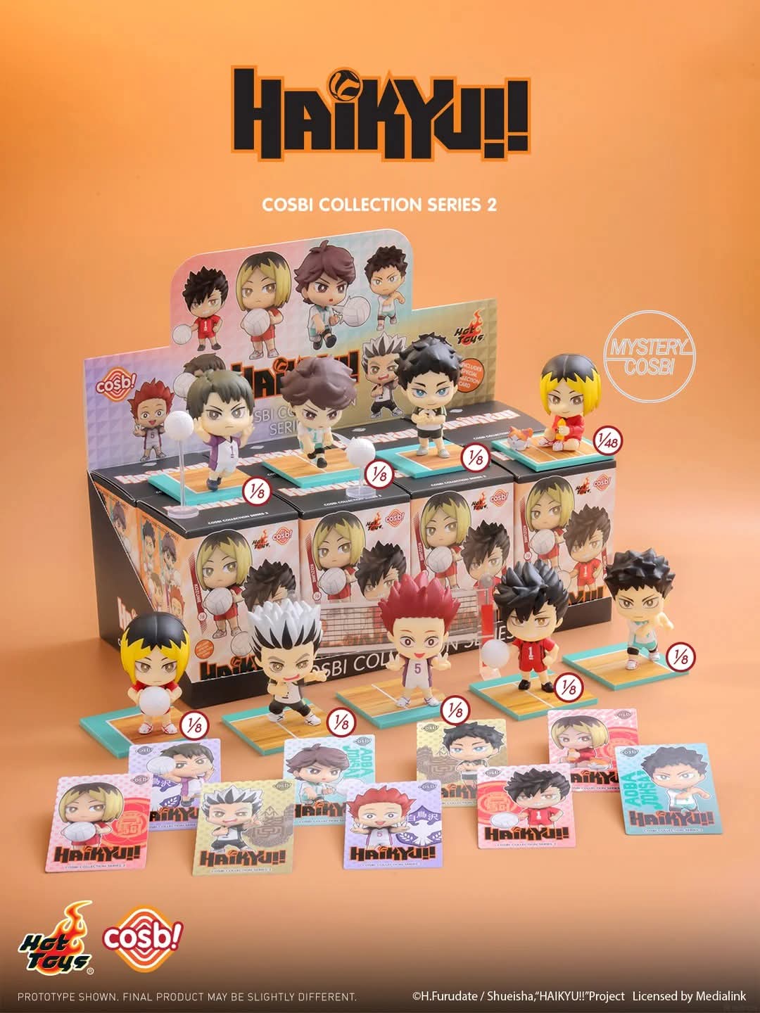 PRE ORDER Haikyuu!! Cosbi Figure Series 2 (CONFIRMED)