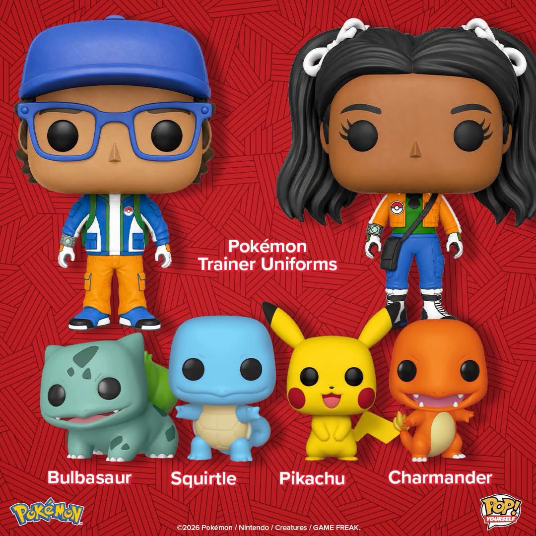 PRE ORDER Pop! Yourself Pokemon Theme Funko Pop!
