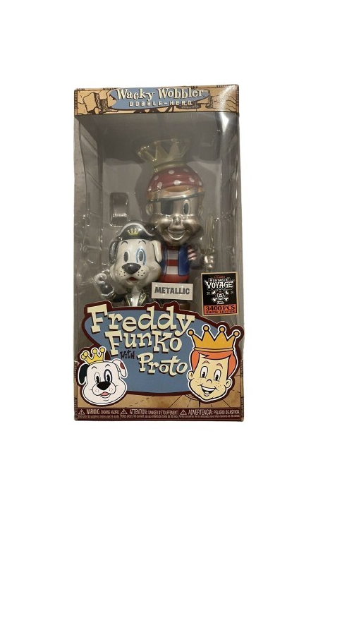 On Hand Freddy Funko with Proto Voyage (Metallic) Exclusive Funko Pop!