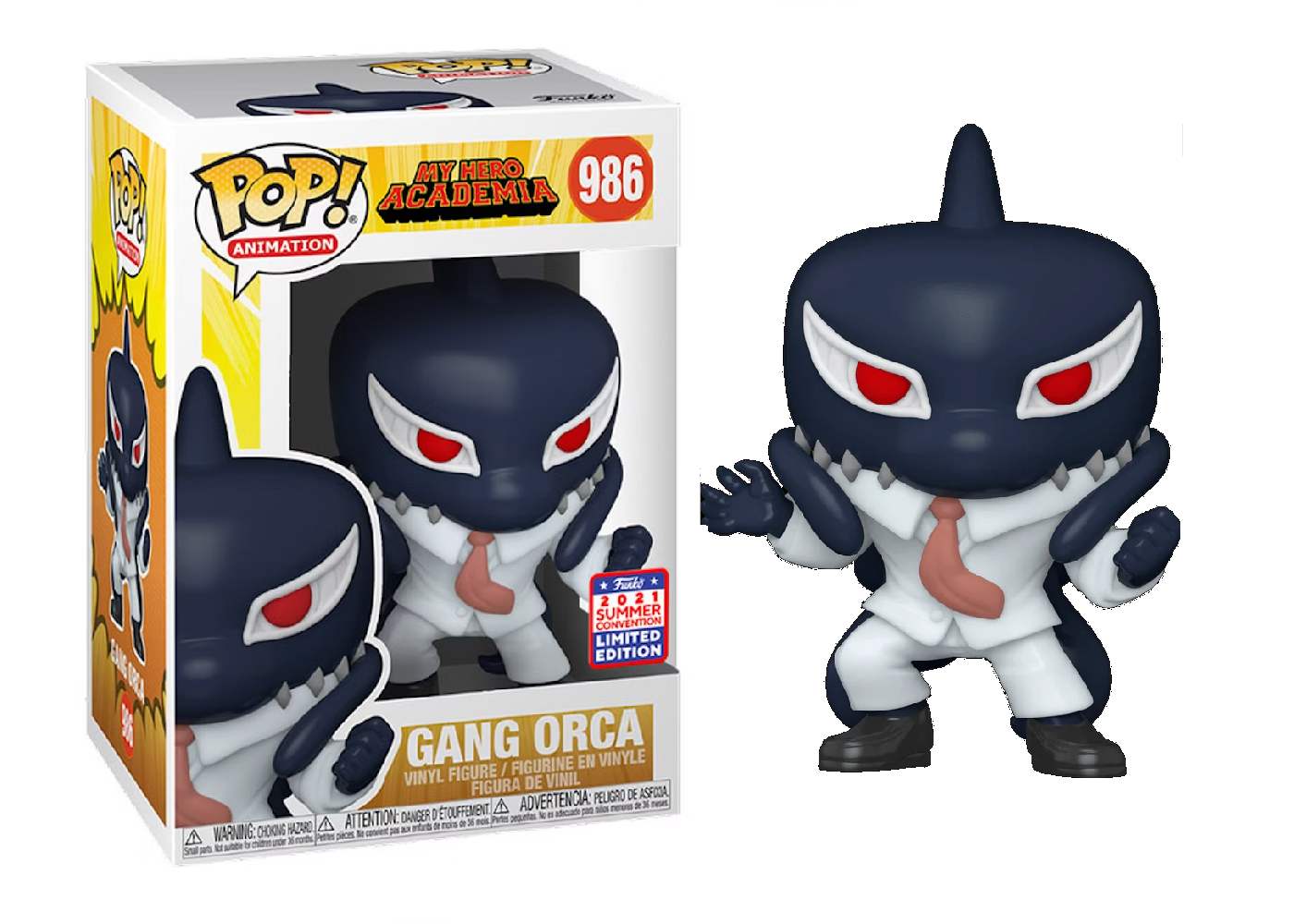 On Hand Gang Orca Summer Convention Exclusive 2021 Funko Pop!