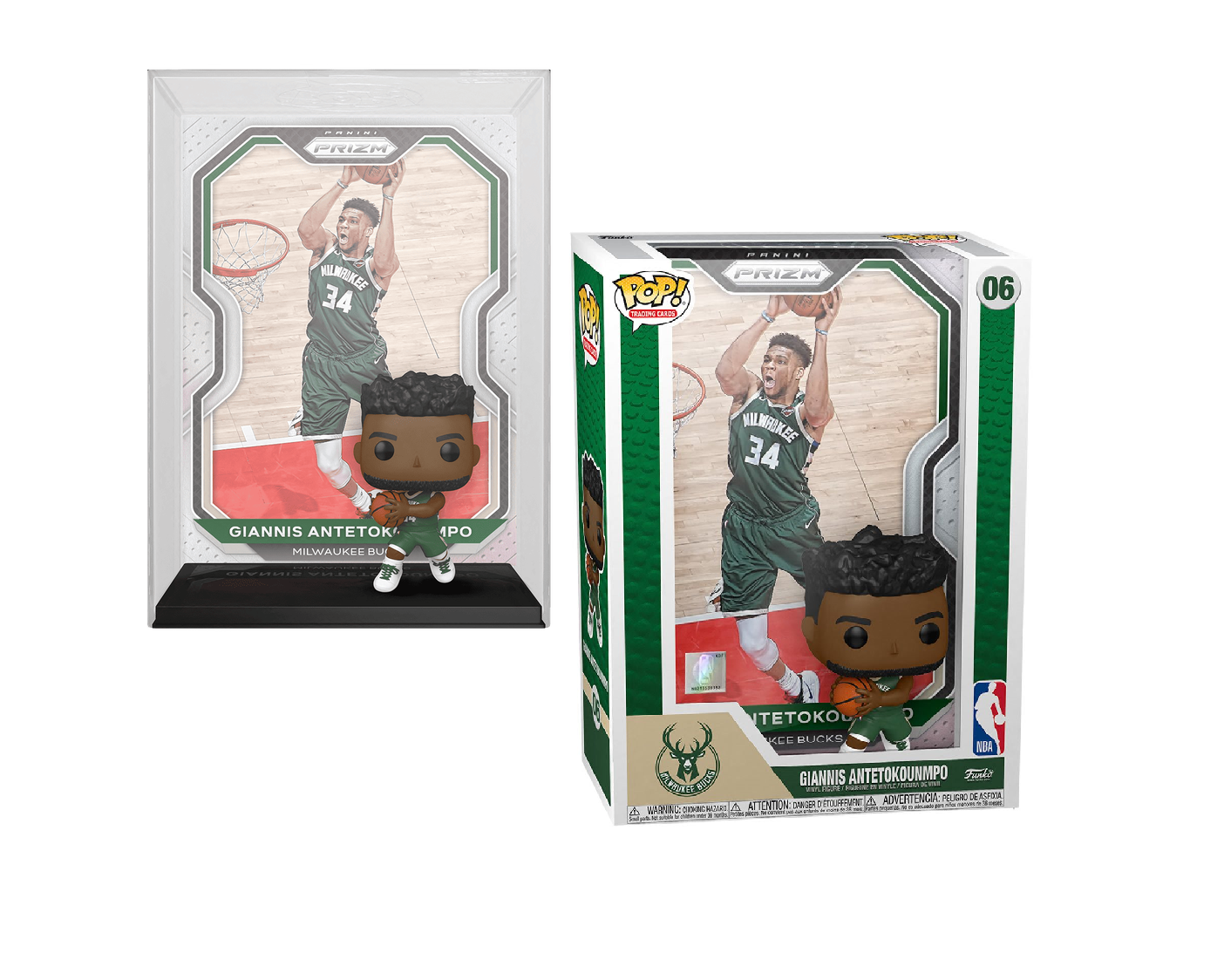 On Hand Giannis Antetokounmpo Funko Pop! Album