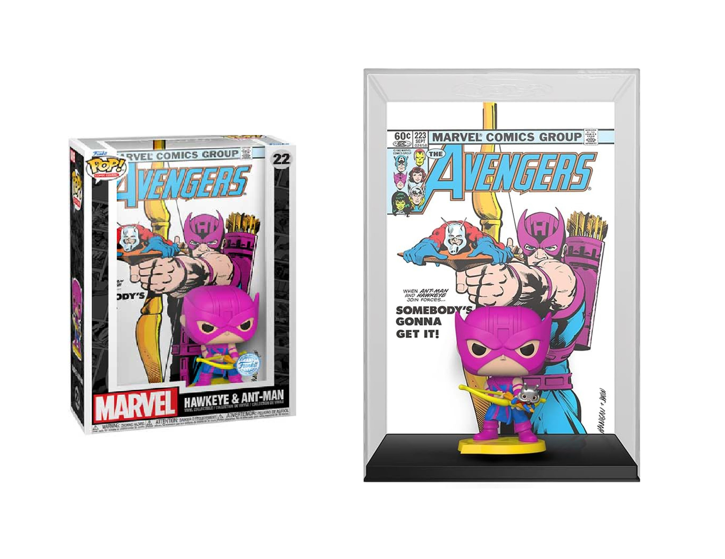 On Hand Hawkeye & Ant-man Special Edition Funko Pop! Album