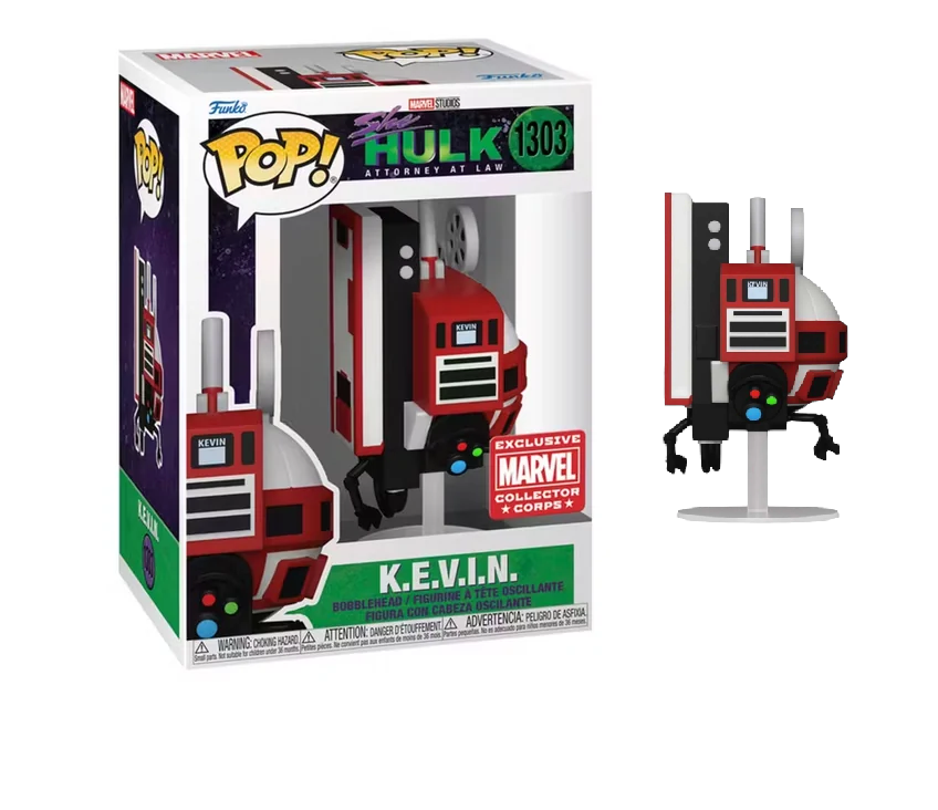 On Hand K.E.V.I.N. Marvel Exclusive Funko Pop!