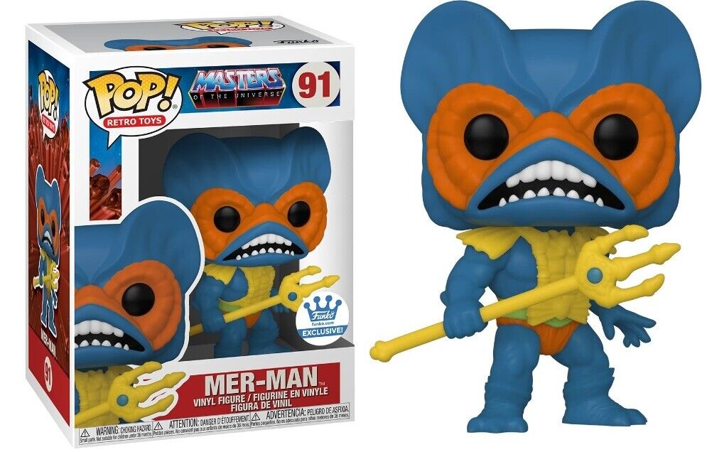 On Hand Mer-man Exclusive Funko Pop!