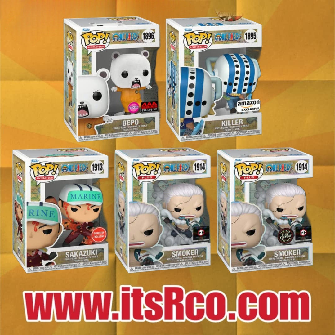 PRE ORDER One Piece Exclusive Funko Pop! (SRP 1500-4000)