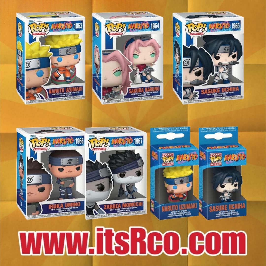 PRE ORDER Naruto Shippuden wave 2025 Funko Pop! (SRP 700)