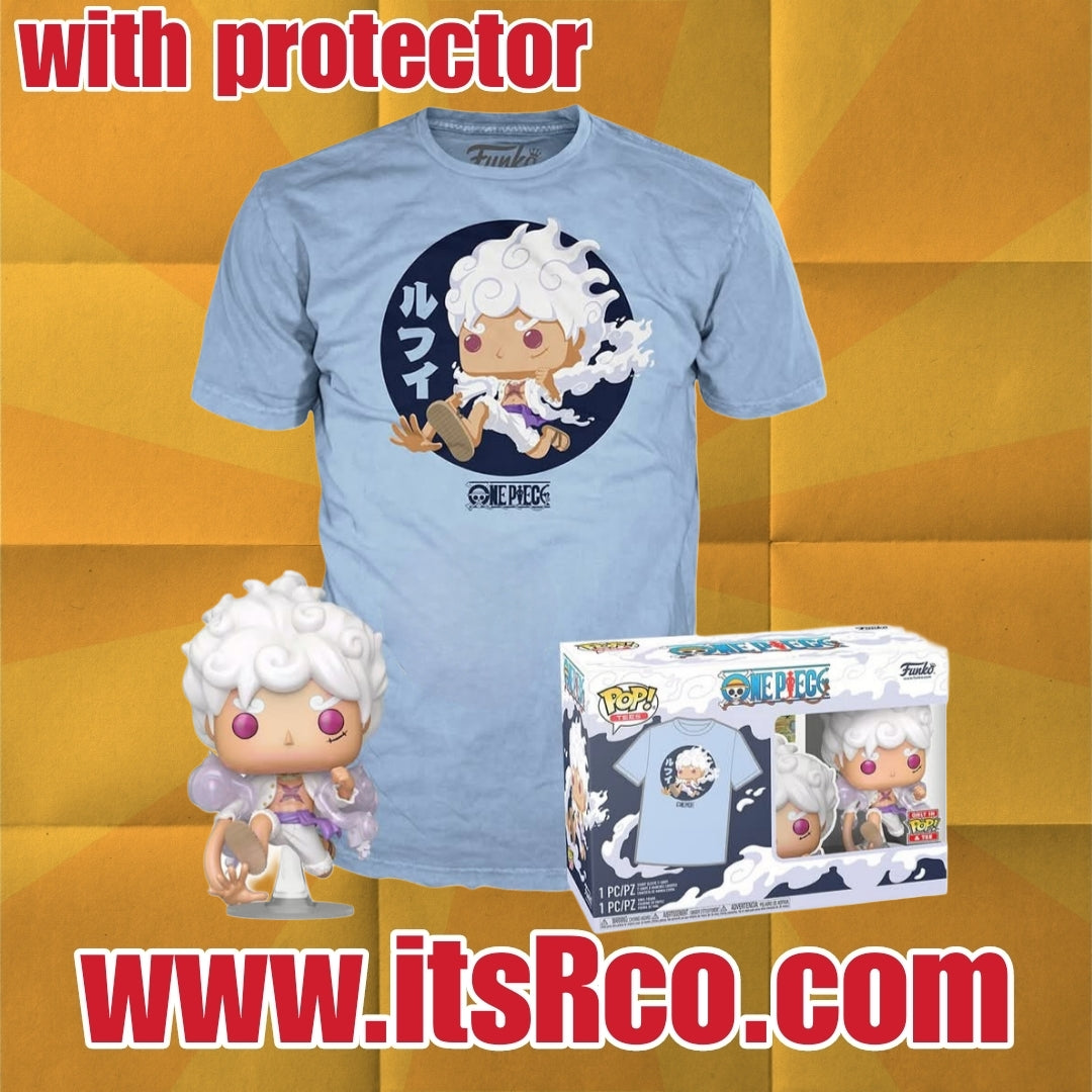 PRE ORDER Luffy Gear Five with Pop Tee Exclusive (SRP 2800)