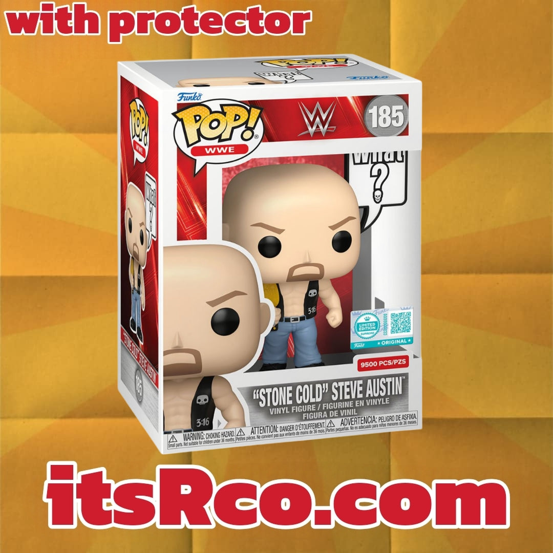 PRE ORDER Stone Cold Steve Austin LE 9500 Exclusive Funko Pop!