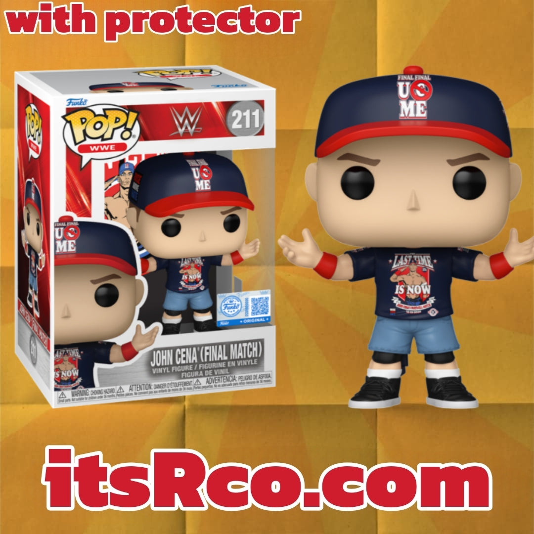 PRE ORDER WWE John Cena Final Match Funko Shop Exclusive