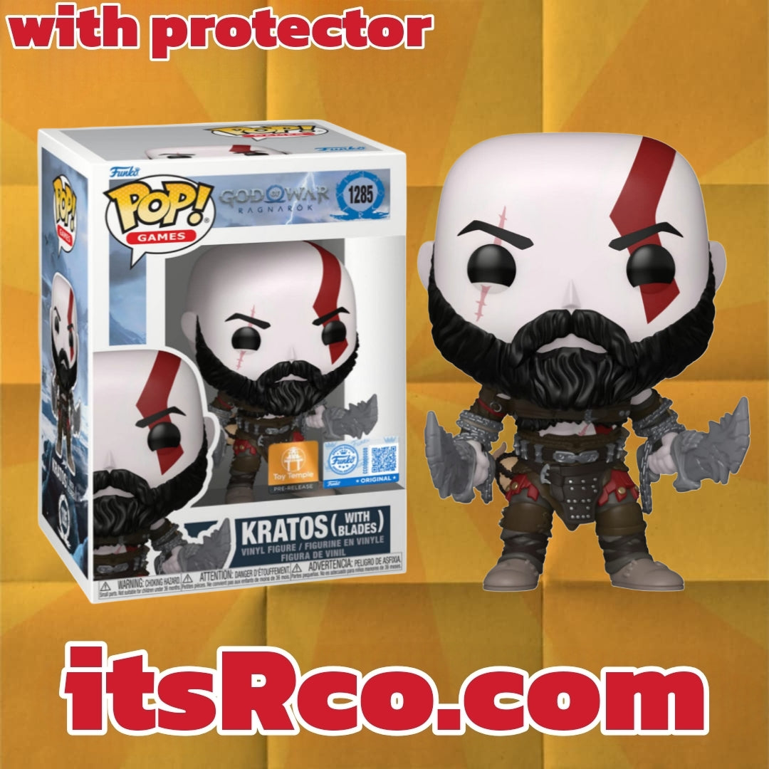 PRE ORDER Kratos Toy Temple Exclusive Funko Pop!