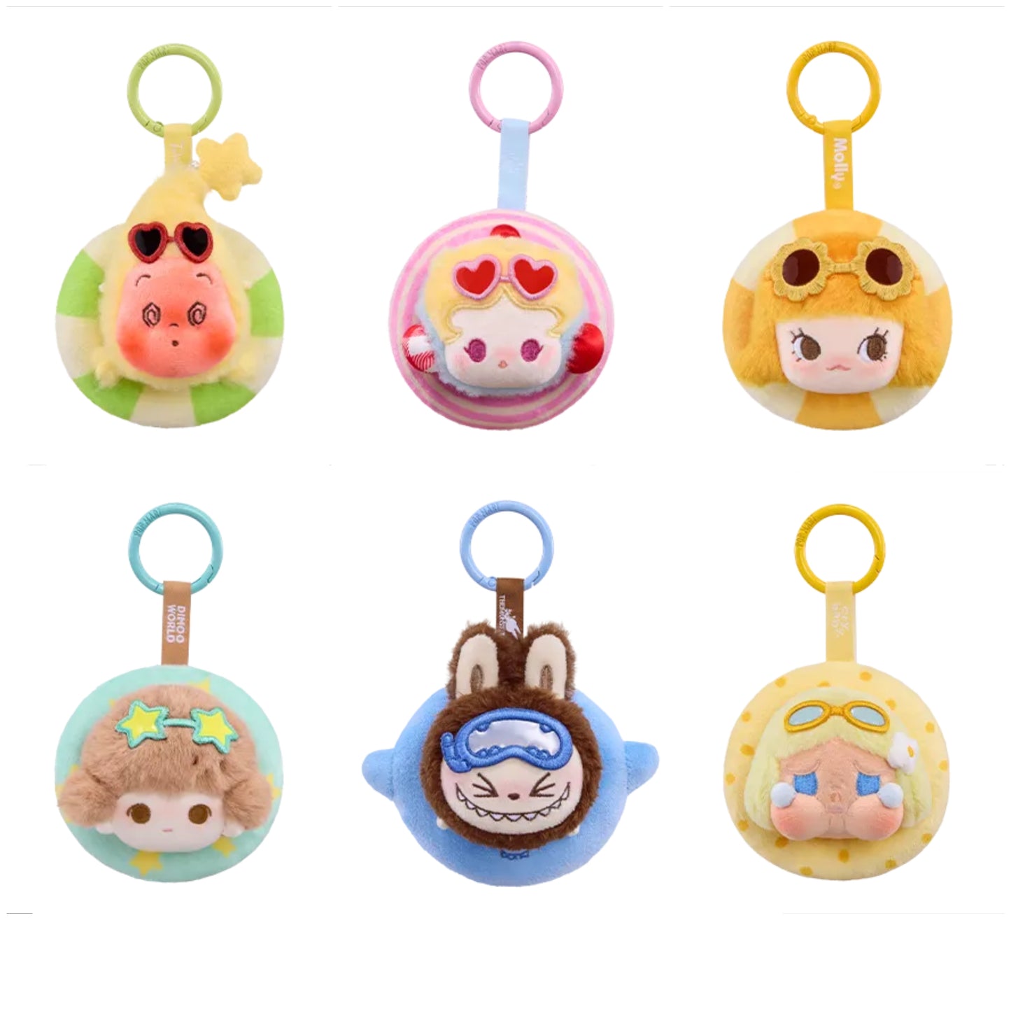 PRE ORDER Pop Bean Island Vacation Plush Pendant