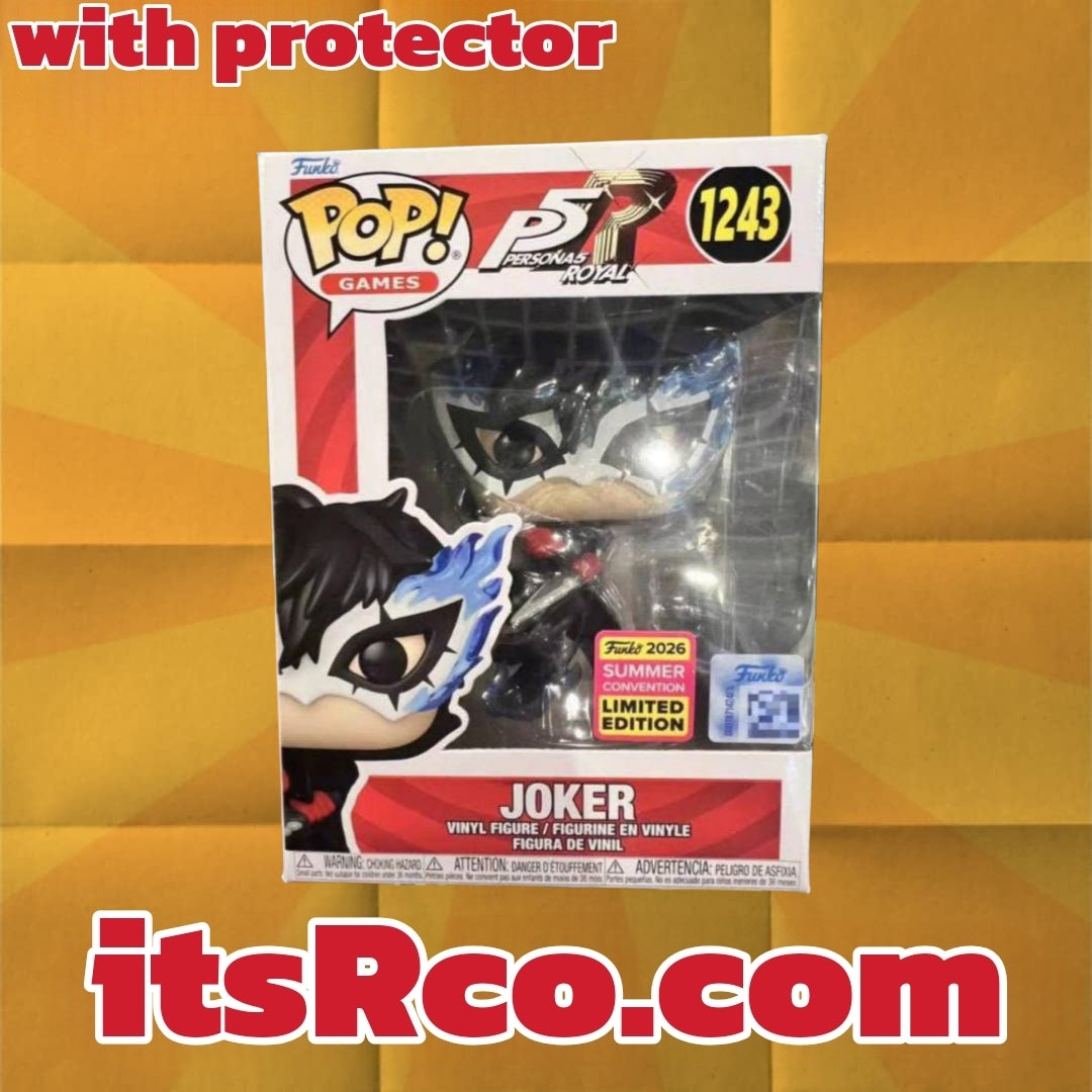 PRE ORDER Persona Joker SCE 2026 Funko Pop!