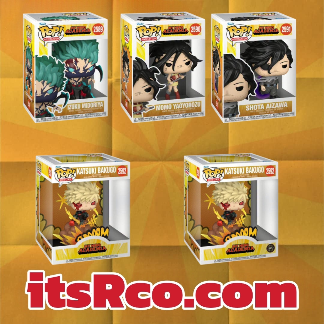 PRE ORDER My Hero Academia Funko Pop!