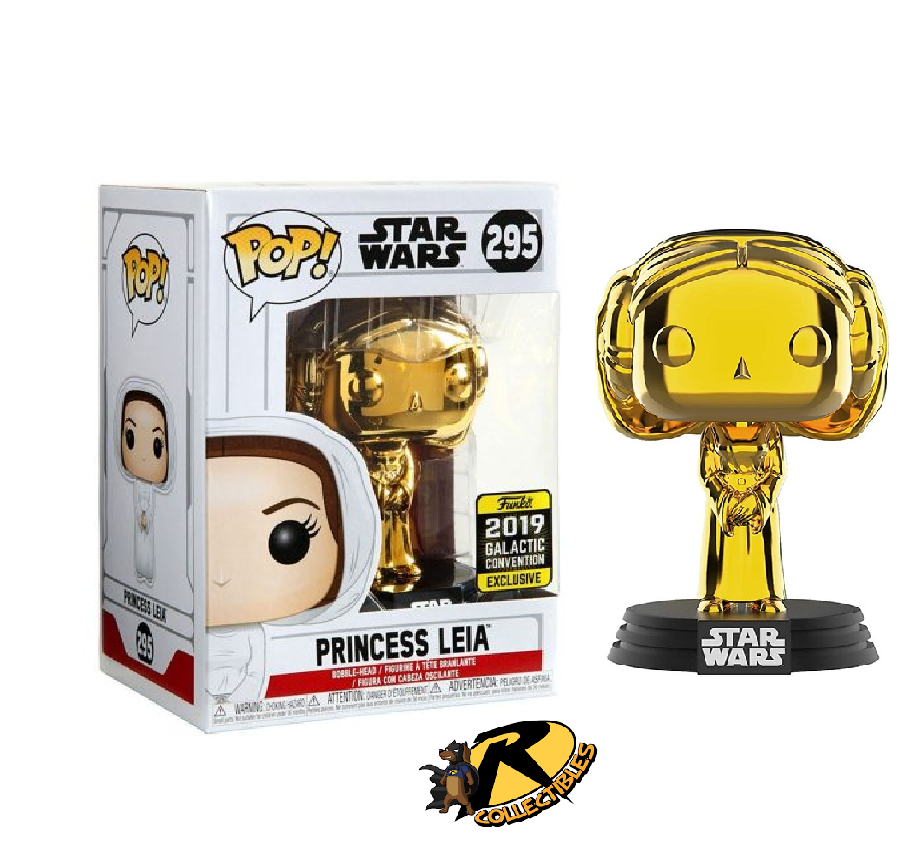 On Hand Princess Leia Galactic Convention Exclusive 2019 Funko Pop!