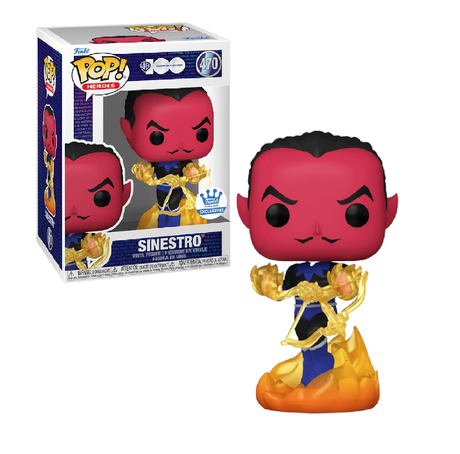 On Hand Sinestro Exclusive Funko Pop!