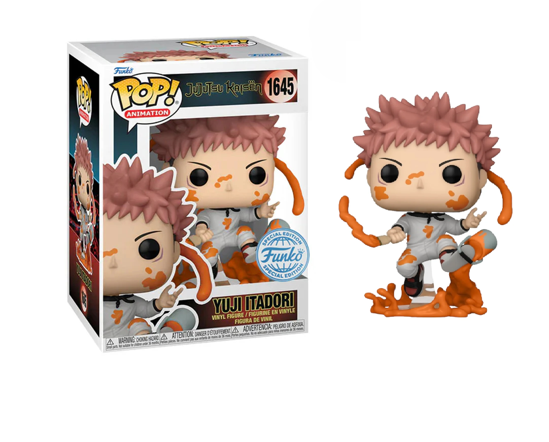 On Hand Yuji Itadori Special Edition Exclusive Funko Pop!
