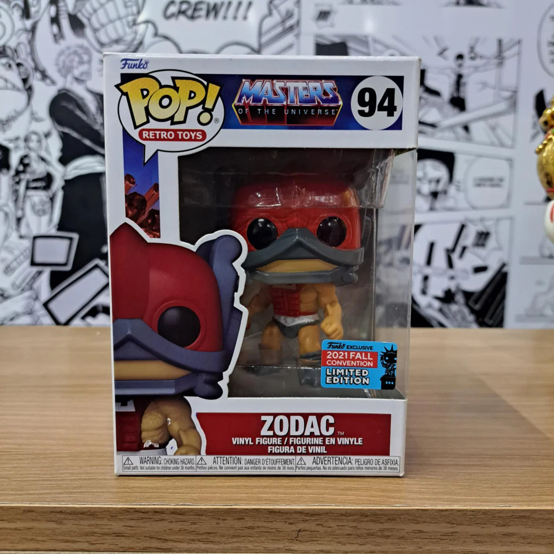 On Hand Zodac Fall Convention Exclusive 2021 Funko Pop!