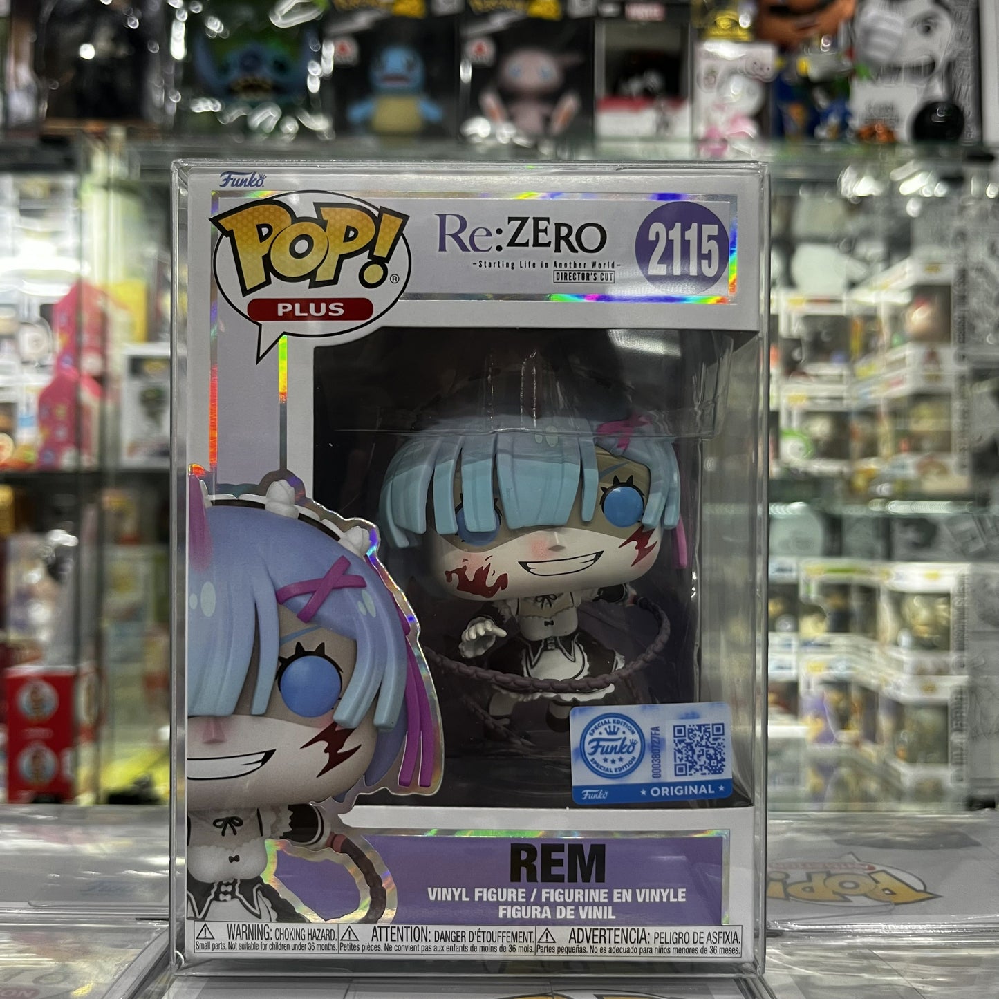 ON HAND Rem Exclusive Funko Pop! PLUS