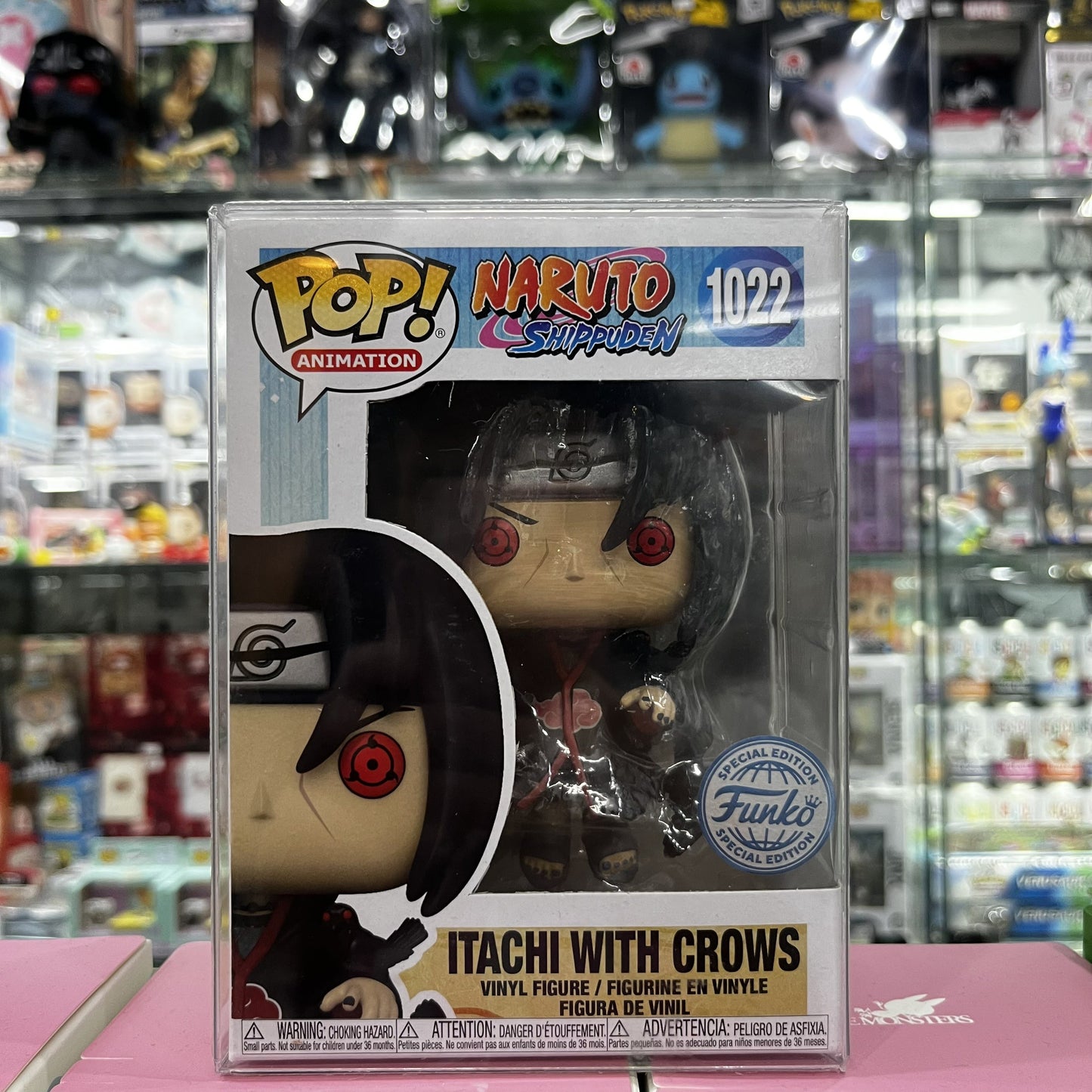 ON HAND Itachi with Crows Special Edition Funko Pop!