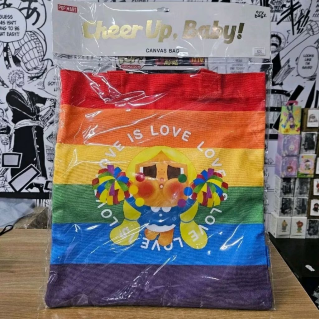 On Hand Crybaby Love is Love Canvas Bag