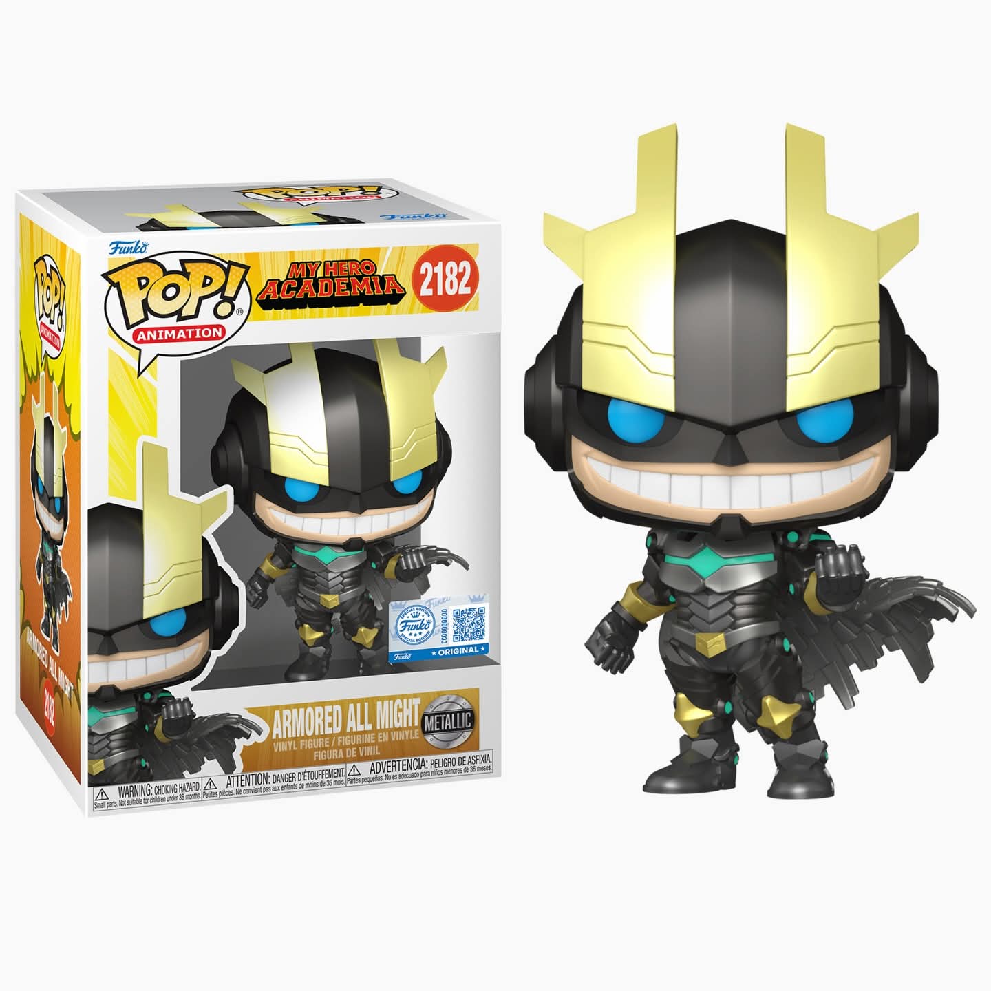 PRE ORDER MHA Armored All Might Exclusive Funko Pop!
