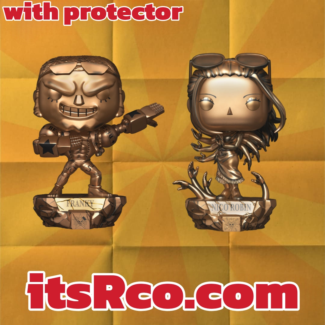 PRE ORDER One Piece Nico/Franky Statue Exclusive Funko Pop! (SRP 2000-2500)