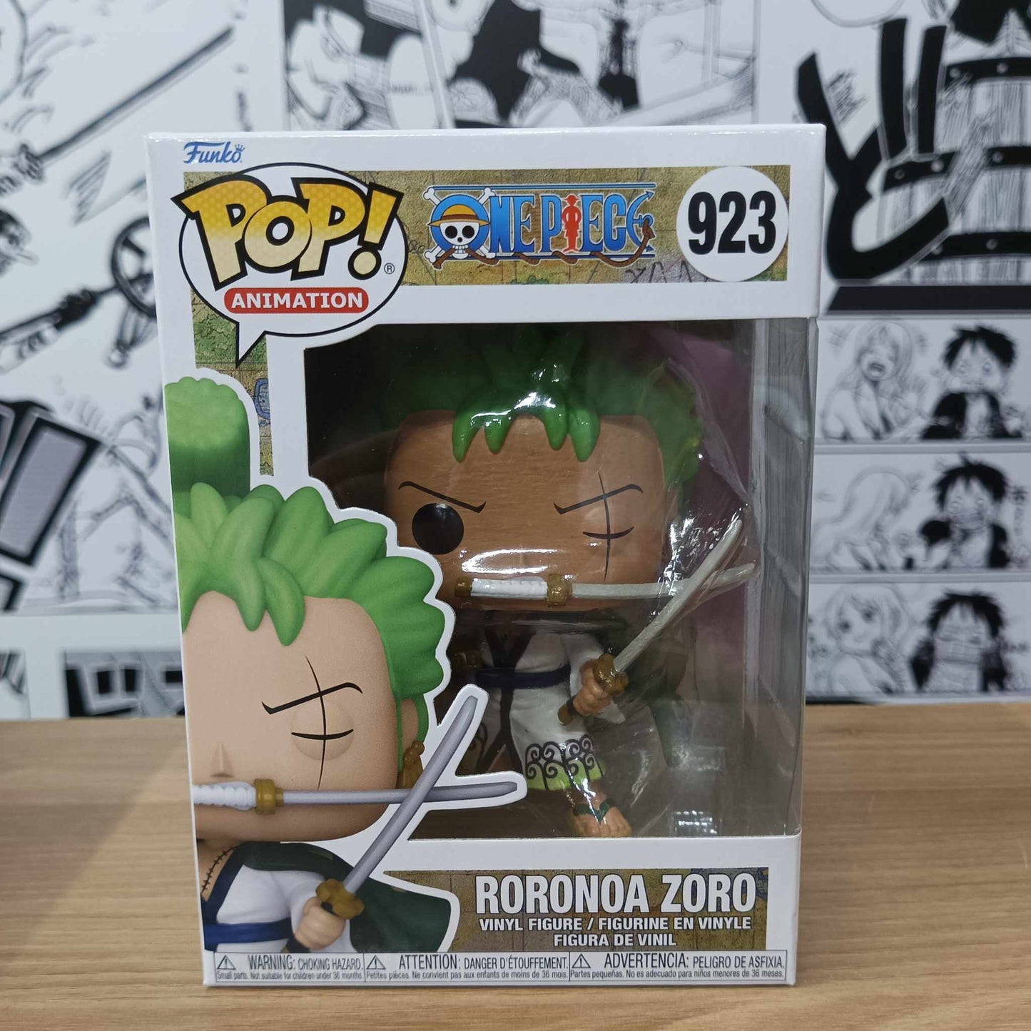 On Hand #923 Roronoa Zoro Funko Pop!