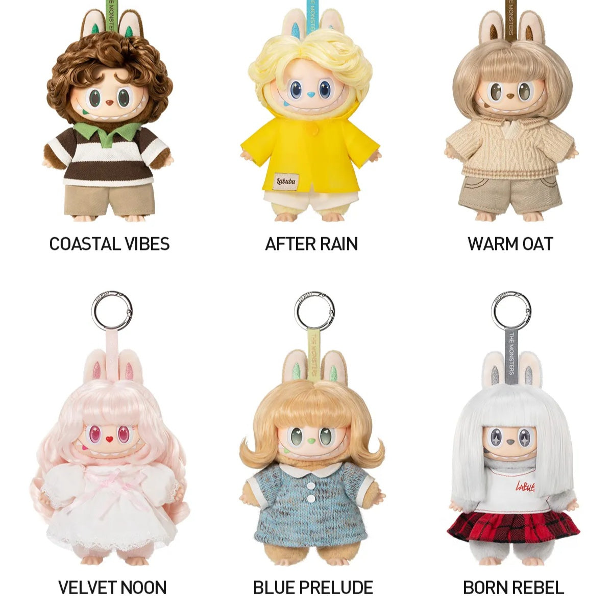 PRE ORDER Labubu Hair Salon Plush Pendant