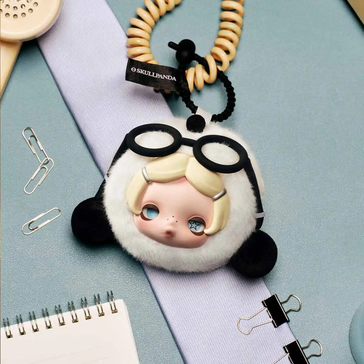 PRE ORDER Skullpanda Off Mode Earphone Case Plush Pendant
